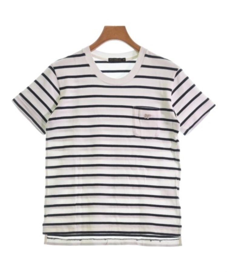 ラグタグ(RAGTAG)のSCYE BASICS サイベーシックス メンズ Tシャツ・カットソー サイズ：38(M位) 白x紺(ボーダー)