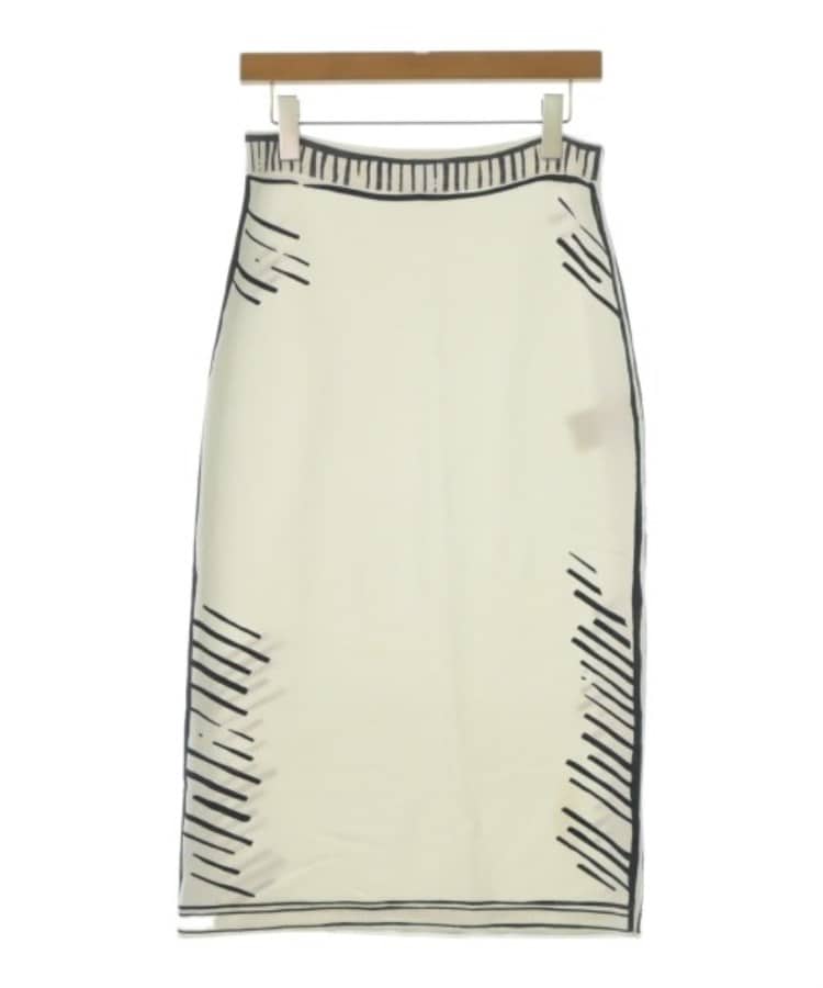 FENDI フェンディ ひざ丈スカート 黒系 44(L位) 4103825M0006 FENDI フェンディ レディース ひざ丈スカート サイズ:44(L位