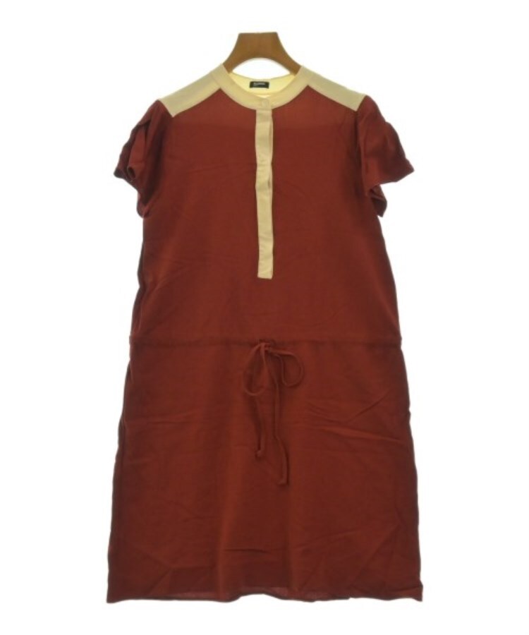 ラグタグ(RAGTAG)のJIL SANDER NAVY ジルサンダーネイビー レディース ワンピース サイズ：36(XS位) オレンジxアイボリー