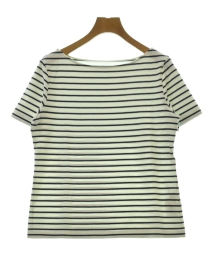ラグタグ(RAGTAG)の23区 ニジューサンク レディース Tシャツ・カットソー サイズ：40(M位) 白x黒(ボーダー)
