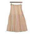 ラグタグ(RAGTAG)のJIL SANDER ジルサンダー レディース ロング・マキシ丈スカート サイズ：32(XS位) ベージュ系xアイボリー(ストライプ)