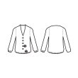 ラグタグ(RAGTAG)のPLST プラステ レディース カーディガン サイズ：M8