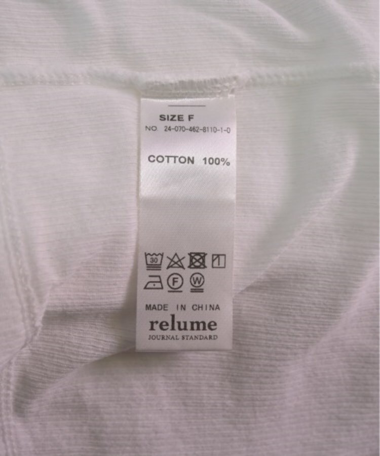 ラグタグ(RAGTAG)のJOURNAL STANDARD relume ジャーナルスタンダードレリューム レディース Tシャツ・カットソー サイズ：F4