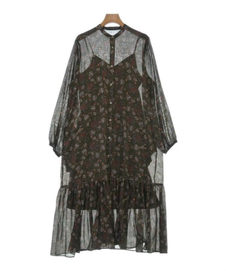 ラグタグ(RAGTAG)のBEAUTY&YOUTH UNITED ARROWS ビューティーアンドユースユナイテッドアローズ レディース シャツワンピース サイズ：-(M位) カーキx白xオレンジ等(花柄)