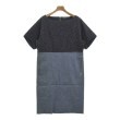 ラグタグ(RAGTAG)のDrawer ドロワー レディース ワンピース サイズ：38(M位) 上身頃:紺x茶、下身頃:インディゴ(総