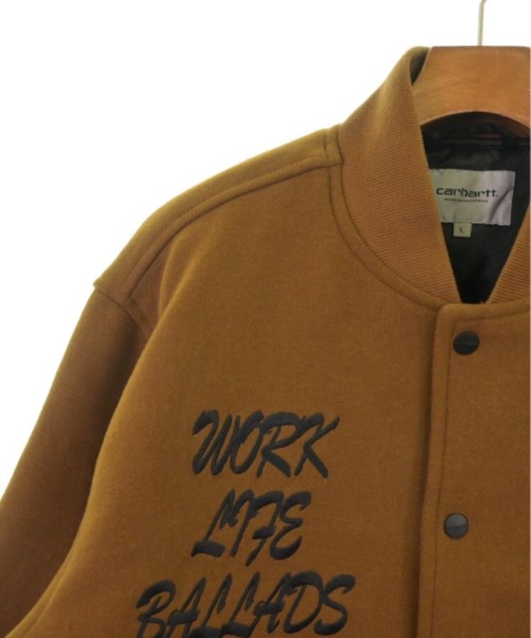 carhartt スタジャン Mサイズ ブラウン Carhartt WIP 【並行輸入】カーハート ダブリューアイピー