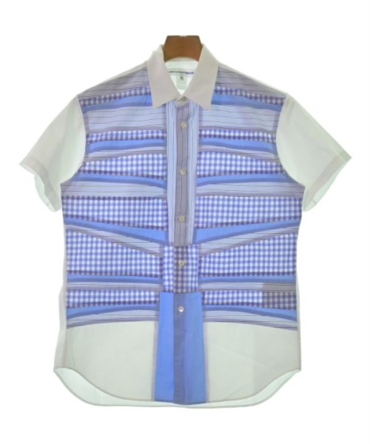 ラグタグ(RAGTAG)のCOMME des GARCONS SHIRT コムデギャルソンシャツ メンズ カジュアルシャツ サイズ：XS 白x青