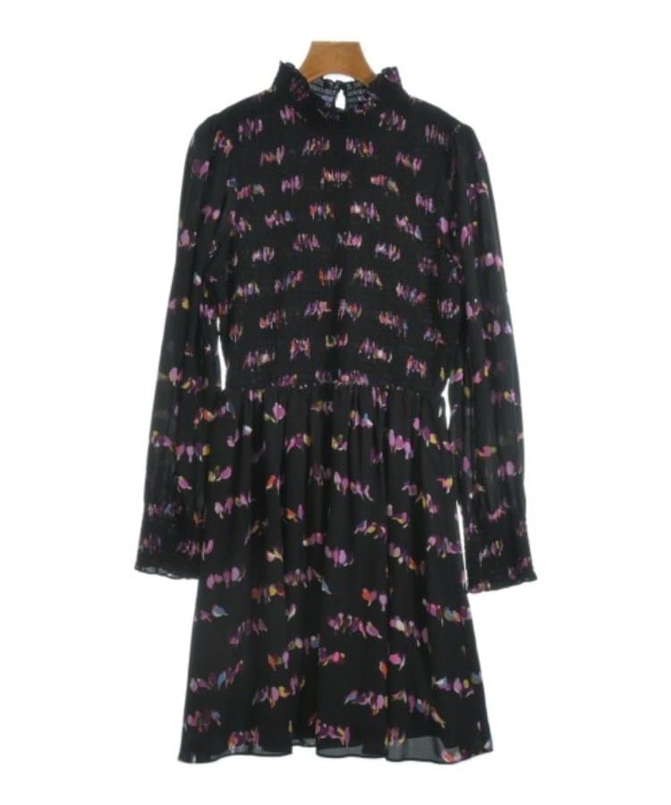 ラグタグ(RAGTAG)のkate spade new york ケイトスペードニューヨーク レディース ワンピース サイズ：6(M位) 黒xピンクx青等(総柄)