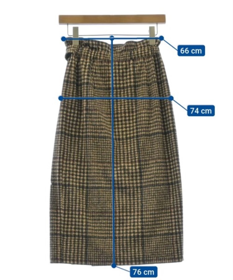 ラグタグ(RAGTAG)のDiagram GRACE CONTINENTAL ダイアグラムグレースコンチネンタル レディース ロング・マキシ丈スカート サイズ：36(S位)6
