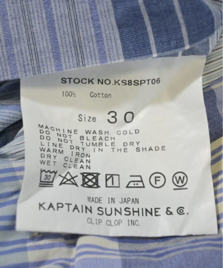 ラグタグ(RAGTAG)のKAPTAIN SUNSHINE キャプテンサンシャイン メンズ ショートパンツ サイズ：30(M位)4