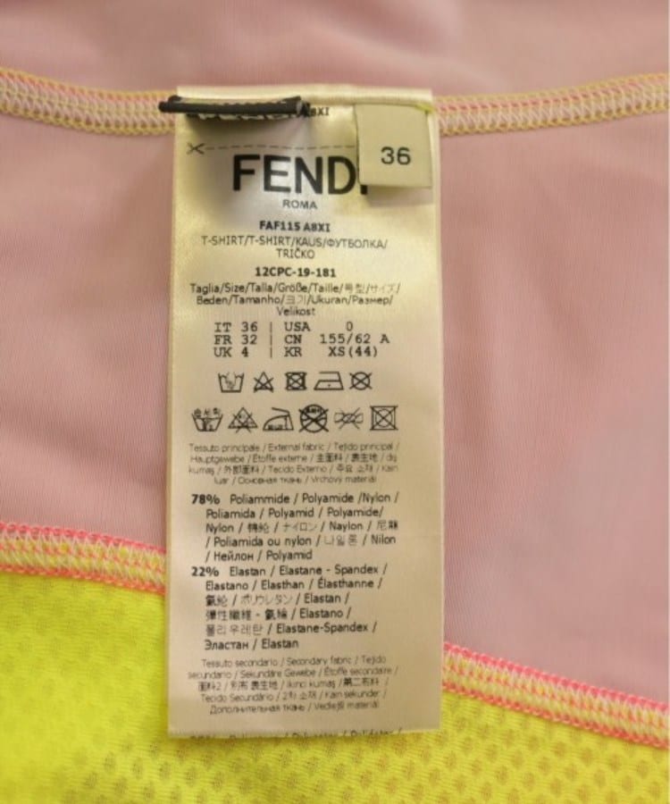 ラグタグ(RAGTAG)のFENDI フェンディ レディース タンクトップ サイズ：36(XS位)4