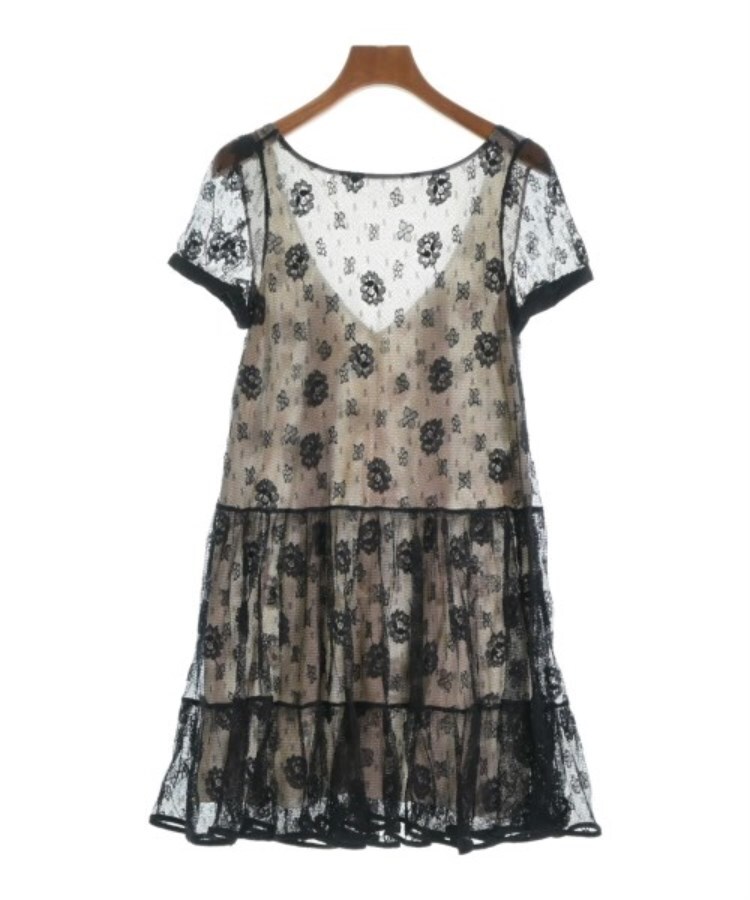 ラグタグ(RAGTAG)のRED VALENTINO ヴァレンティノレッド レディース ワンピース サイズ：38(S位) 黒(レース)