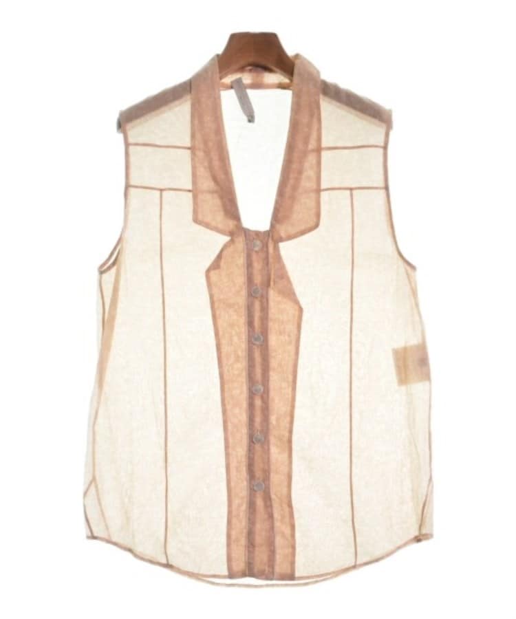 ラグタグ(RAGTAG)のSTELLA McCARTNEY ステラマッカートニー レディース ブラウス サイズ：40(M位) ベージュx白(総柄)