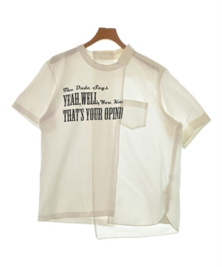 ラグタグ(RAGTAG)のsacai サカイ メンズ Tシャツ・カットソー サイズ：2(M位) 白