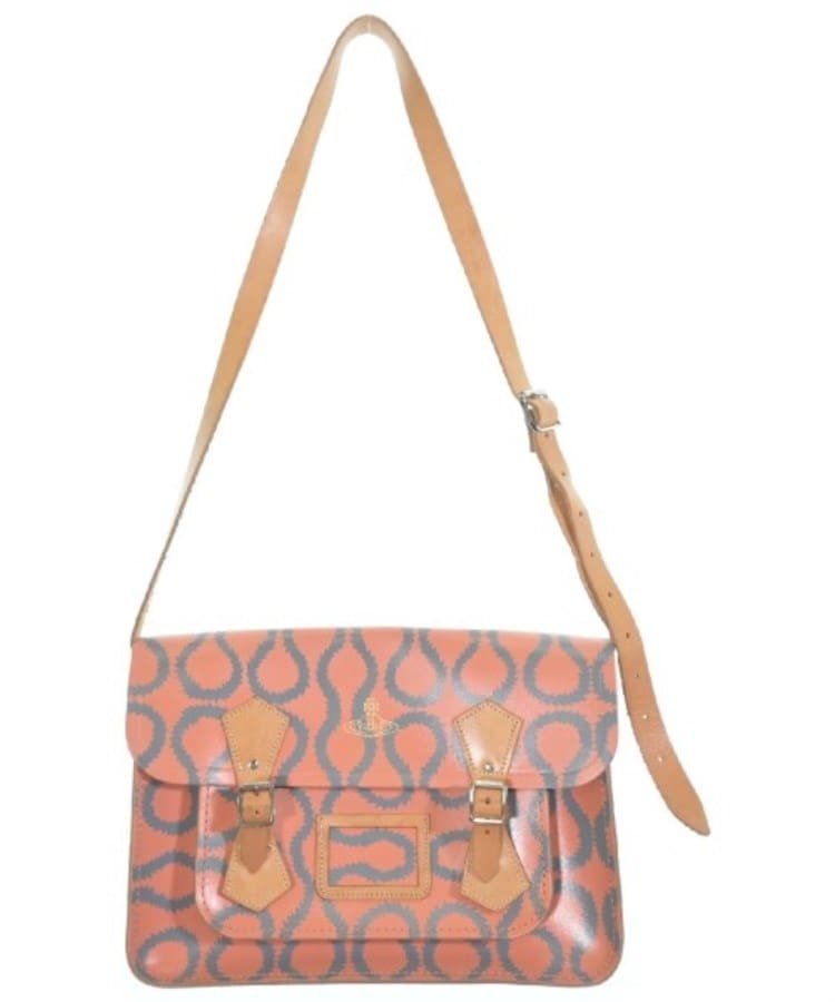 ラグタグ(RAGTAG)のVivienne Westwood ヴィヴィアンウエスドウッド レディース ショルダーバッグ オレンジxグレー系(総柄)