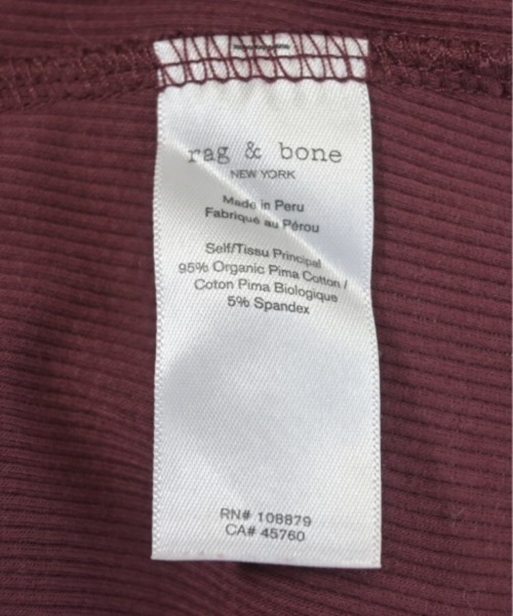 ラグタグ(RAGTAG)のrag & bone ラグアンドボーン レディース Tシャツ・カットソー サイズ：S4