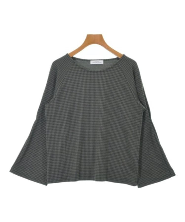 ラグタグ(RAGTAG)のgreen label relaxing グリーンレーベルリラクシング レディース Tシャツ・カットソー サイズ：-(XL位) ベージュ系xグレーx黒(チェック)