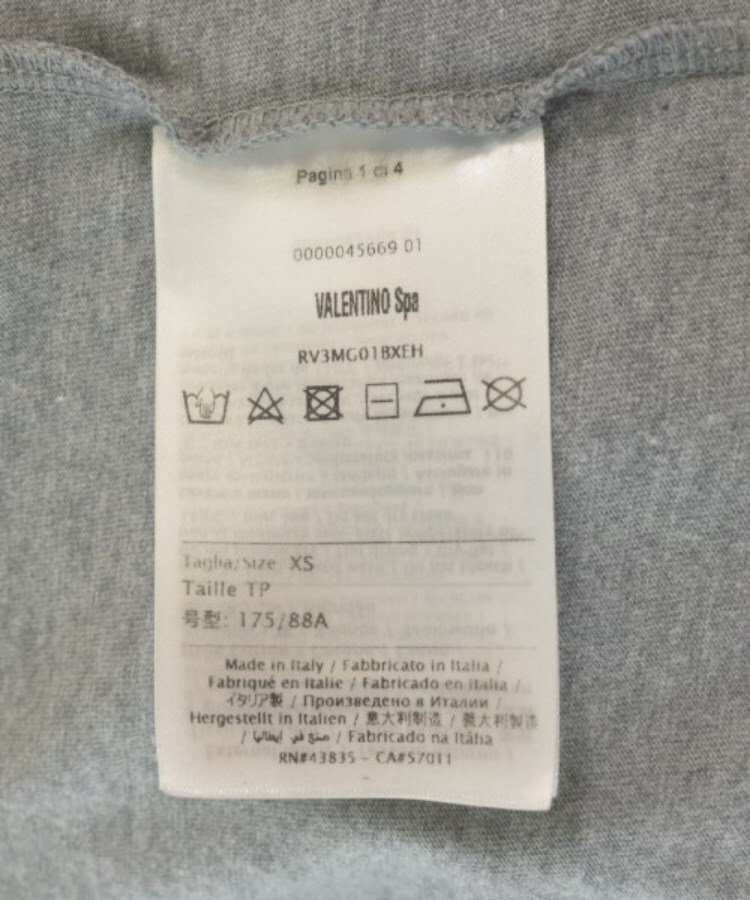 ラグタグ(RAGTAG)のVALENTINO ヴァレンティノ メンズ Tシャツ・カットソー サイズ：XS4