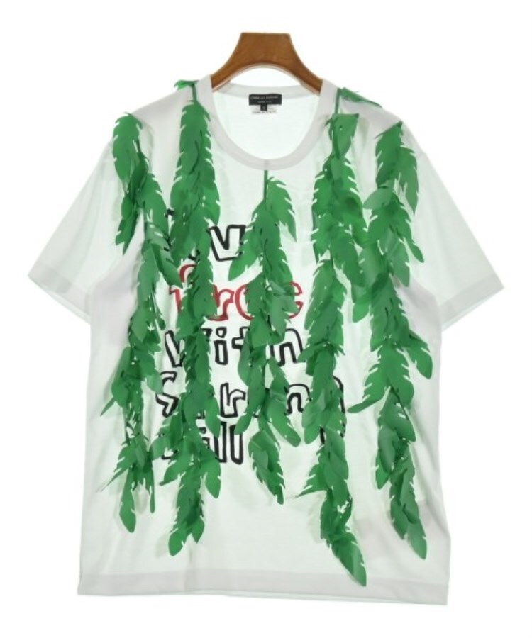 ラグタグ(RAGTAG)のCOMME des GARCONS HOMME PLUS コムデギャルソンオムプリュス メンズ Tシャツ・カットソー サイズ：M 白x緑