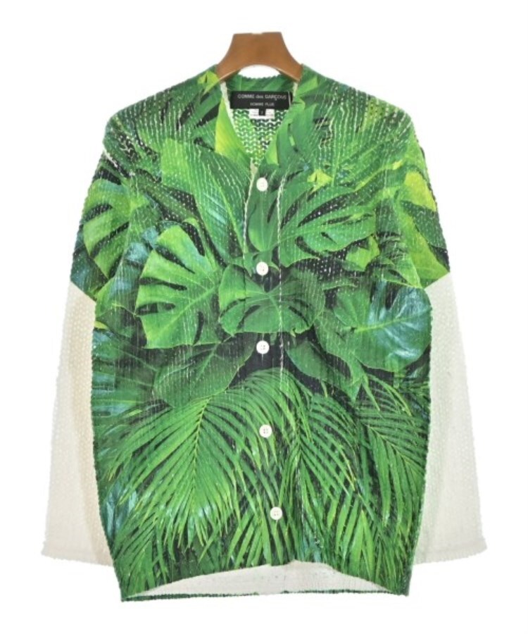 ラグタグ(RAGTAG)のCOMME des GARCONS HOMME PLUS コムデギャルソンオムプリュス メンズ カーディガン サイズ：S 緑x白x黒等