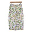 ラグタグ(RAGTAG)のSPORTMAX スポーツマックス レディース ロング・マキシ丈スカート サイズ：40(M位) ベージュx紫x緑等(花柄)