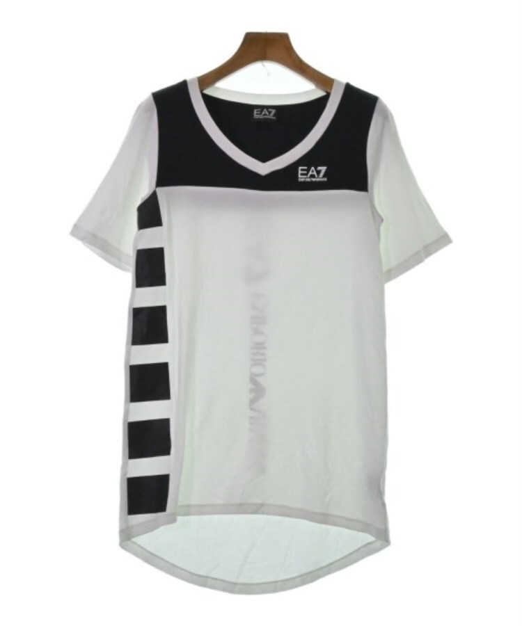 ラグタグ(RAGTAG)のEA7 イーエーセブン レディース Tシャツ・カットソー サイズ：XS 白x黒