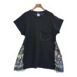 ラグタグ(RAGTAG)のYuumi ARIA ユウミアリア レディース Tシャツ・カットソー サイズ：F 黒x紫x緑等(花柄)