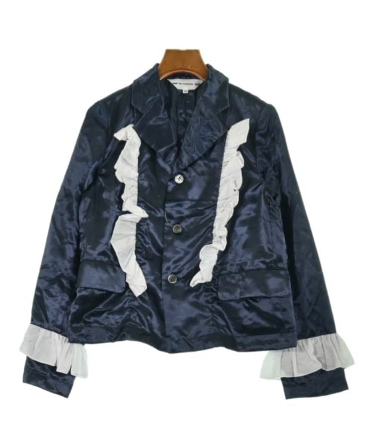 ラグタグ(RAGTAG)のCOMME des GARCONS GIRL コムデギャルソンガール レディース カジュアルジャケット サイズ：XS 紺