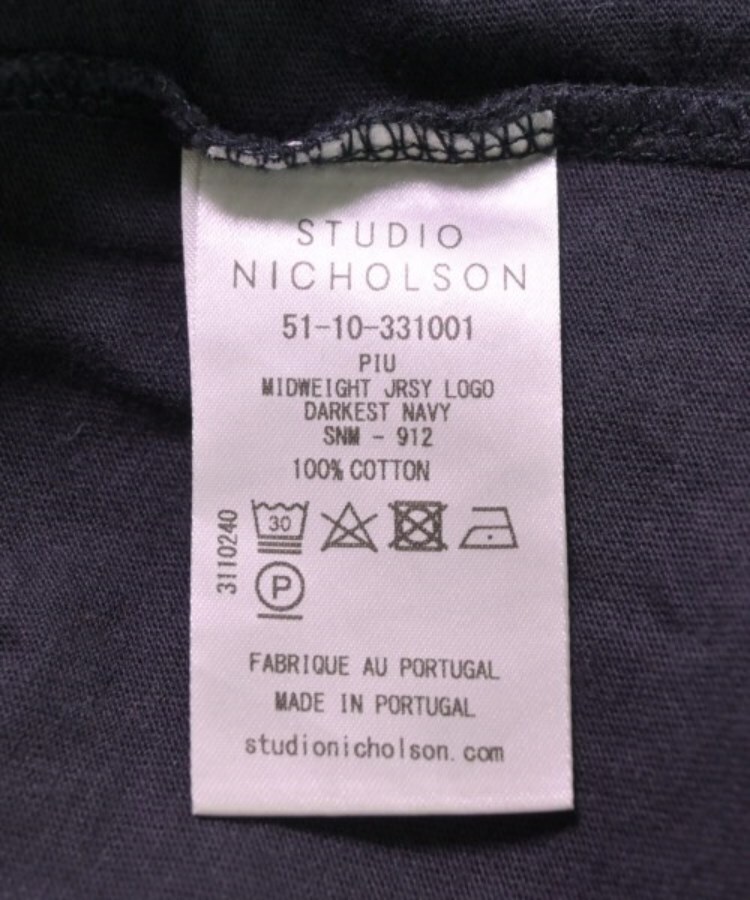 ラグタグ(RAGTAG)のSTUDIO NICHOLSON スタジオニコルソン メンズ Tシャツ・カットソー サイズ：M4