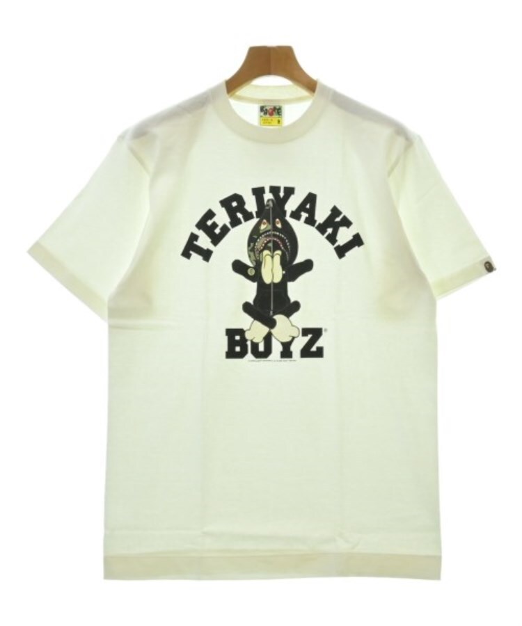ラグタグ(RAGTAG)のA BATHING APE アベイシングエイプ メンズ Tシャツ・カットソー サイズ：M 白