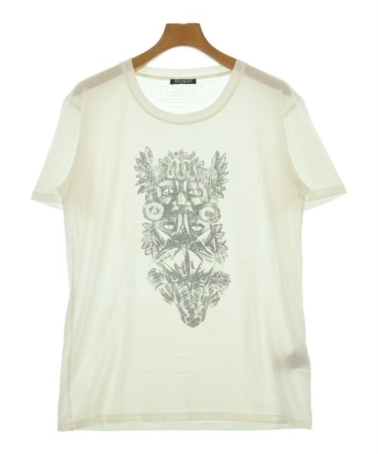 ラグタグ(RAGTAG)のBALMAIN バルマン メンズ Tシャツ・カットソー サイズ：L 白