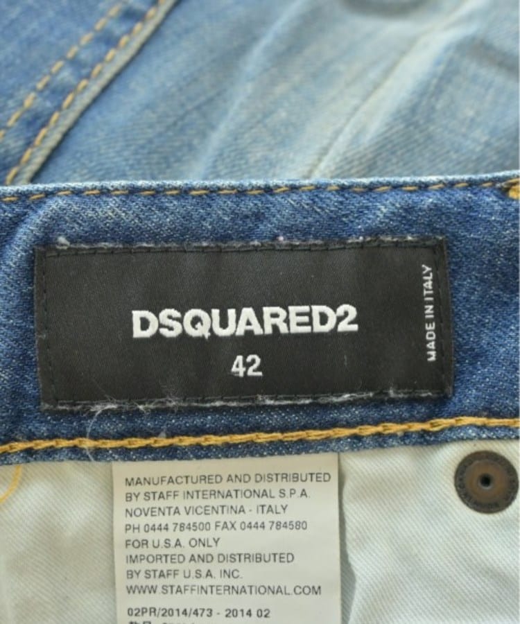 ラグタグ(RAGTAG)のDSQUARED ディースクエアード メンズ デニムパンツ サイズ：42(XS位)3
