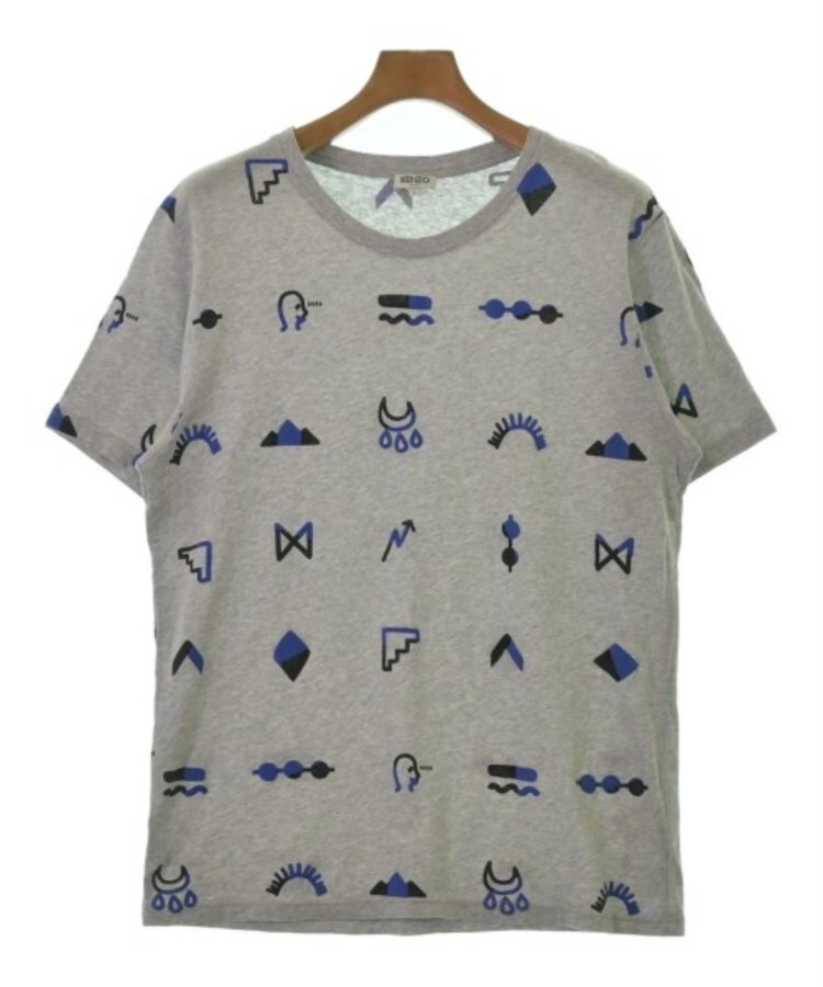 ラグタグ(RAGTAG)のKENZO ケンゾー メンズ Tシャツ・カットソー サイズ：L グレーx青x黒(総柄)