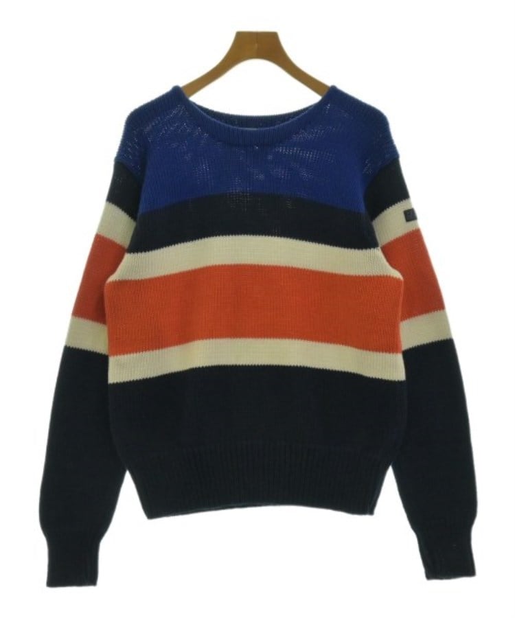 ラグタグ(RAGTAG)のPolo Ralph Lauren ポロラルフローレン メンズ ニット・セーター サイズ：L 紺xオレンジx青(ボーダー)