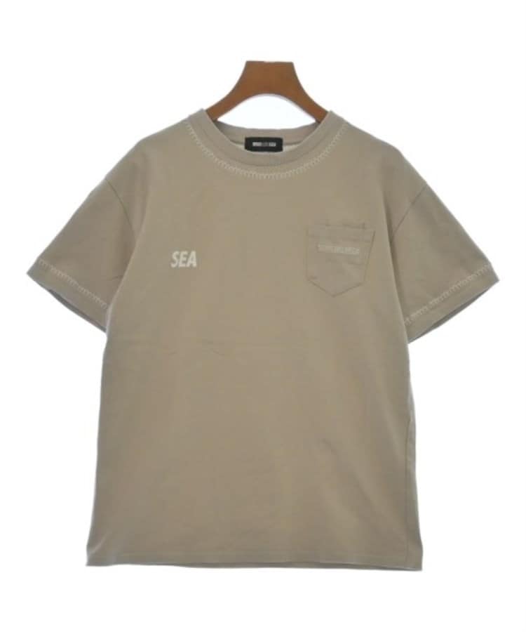 ラグタグ(RAGTAG)のWIND AND SEA ウィンダンシー メンズ Tシャツ・カットソー サイズ：M ベージュ