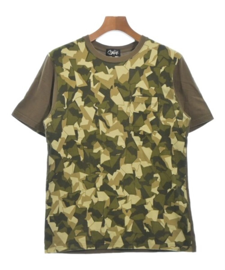 ラグタグ(RAGTAG)のGANRYU ガンリュウ メンズ Tシャツ・カットソー サイズ：M 茶xカーキ系(総柄)