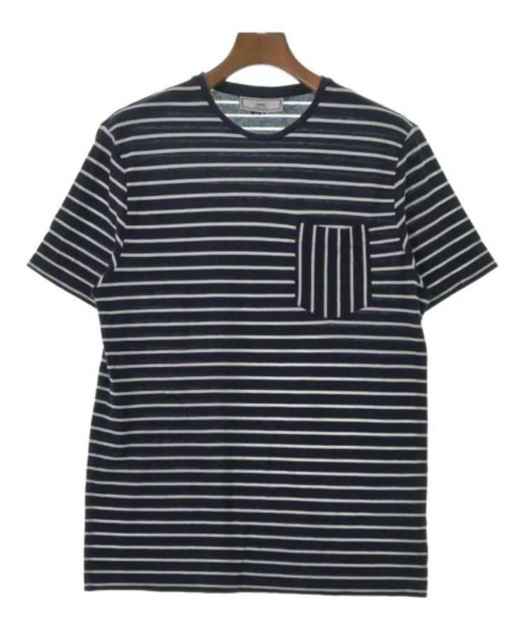 ラグタグ(RAGTAG)のami アミ メンズ Tシャツ・カットソー サイズ：S 紺x白(ボーダー)