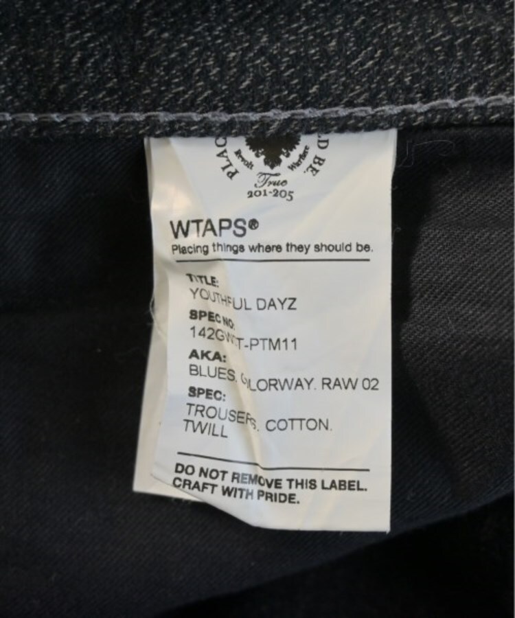 ラグタグ(RAGTAG)のWTAPS ダブルタップス メンズ デニムパンツ サイズ：M4