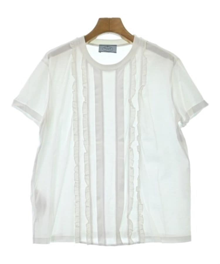 ラグタグ(RAGTAG)のPRADA プラダ レディース Tシャツ・カットソー サイズ：L 白