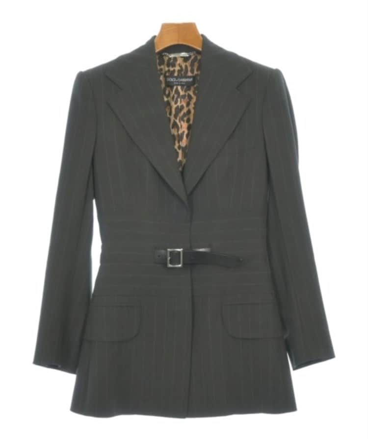 ラグタグ(RAGTAG)のDOLCE&GABBANA ドルチェアンドガッバーナ レディース ジャケット サイズ：38(S位) グレー(ストライプ)