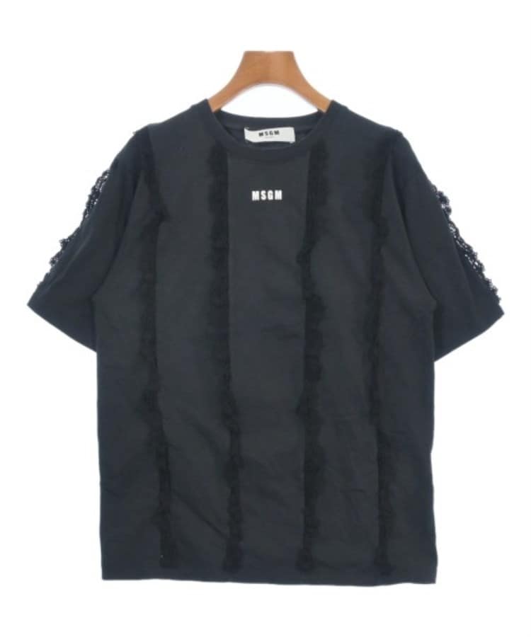 ラグタグ(RAGTAG)のMSGM エムエスジーエム レディース Tシャツ・カットソー サイズ：XS 黒(レース)