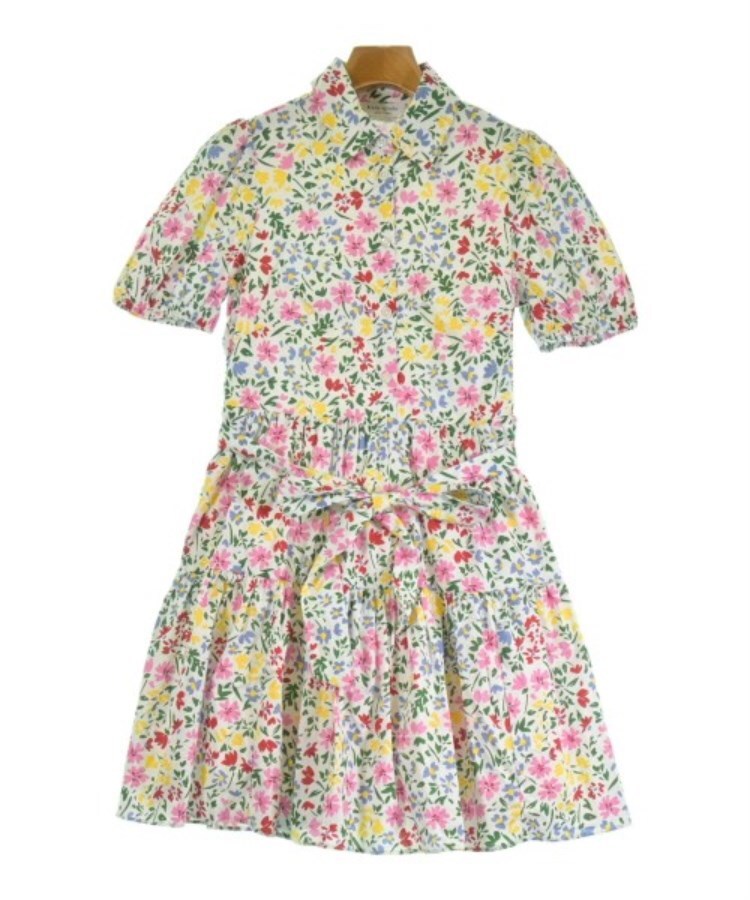 ラグタグ(RAGTAG)のkate spade new york ケイトスペードニューヨーク レディース シャツワンピース サイズ：XS 白xピンクx黄等(花柄)