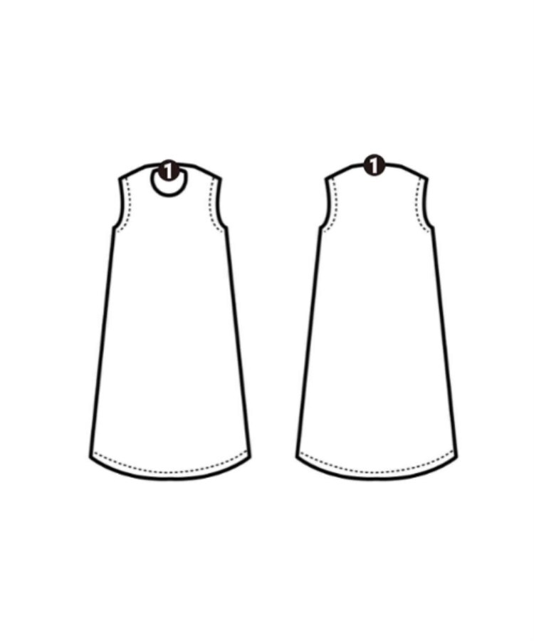 ラグタグ(RAGTAG)のNATURAL BEAUTY BASIC ナチュラルビューティーベーシック レディース ワンピース サイズ：M7