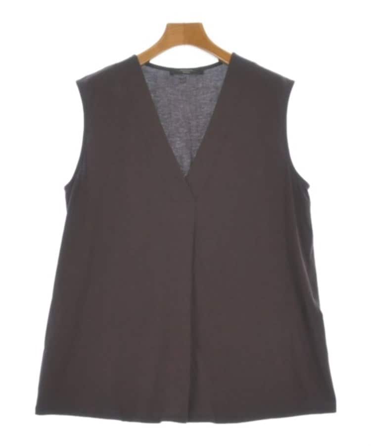 ラグタグ(RAGTAG)のMAX MARA WEEK END LINE マックスマーラウィークエンドライン レディース ノースリーブ サイズ：L 茶系