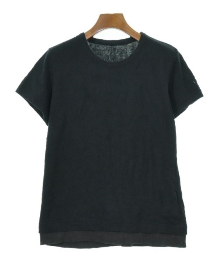 ラグタグ(RAGTAG)のY's ワイズ レディース Tシャツ・カットソー サイズ：2(S位) 黒xチャコールグレー系