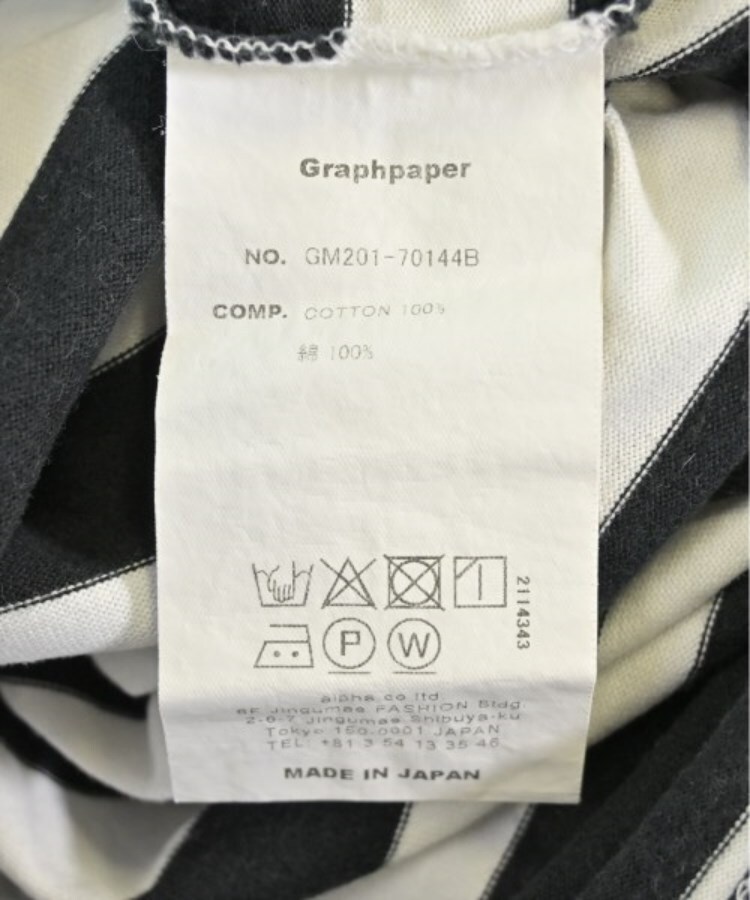ラグタグ(RAGTAG)のGraphpaper グラフペーパー メンズ Tシャツ・カットソー サイズ：1(S位)4