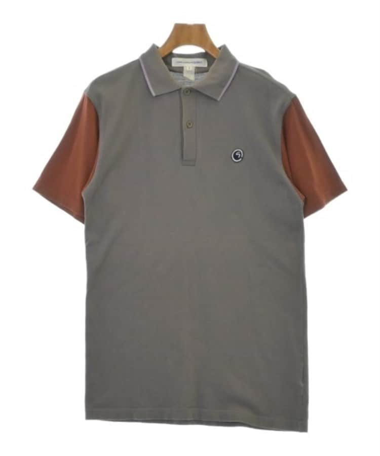 ラグタグ(RAGTAG)のCOMME des GARCONS SHIRT コムデギャルソンシャツ メンズ ポロシャツ サイズ：S グレーx茶
