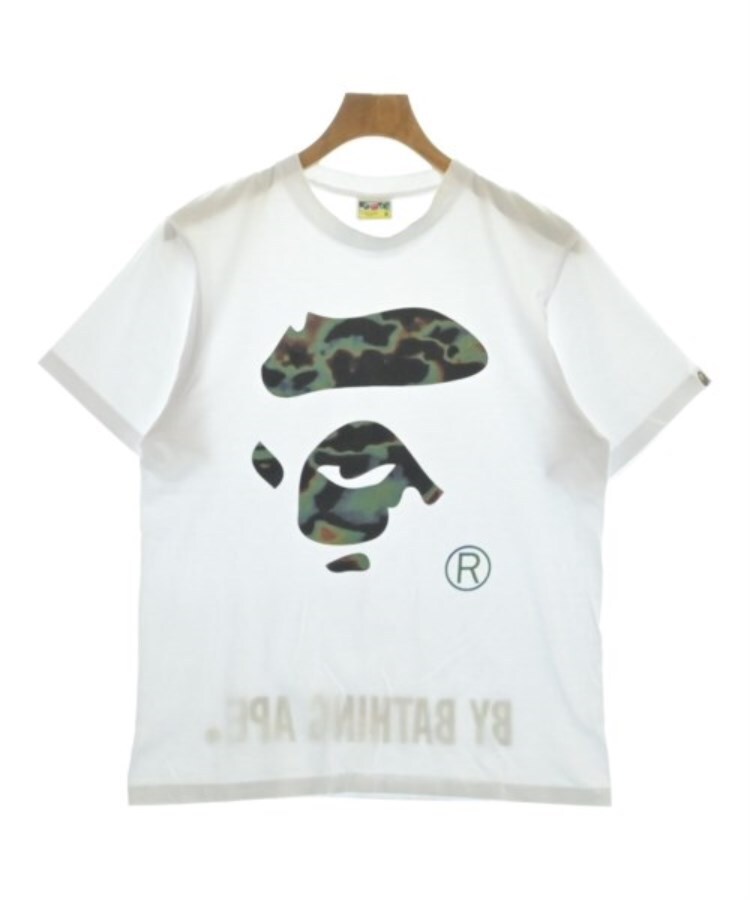 ラグタグ(RAGTAG)のA BATHING APE アベイシングエイプ メンズ Tシャツ・カットソー サイズ：M 白