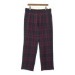 ラグタグ(RAGTAG)のGOSHA RUBCHINSKIY ゴーシャラブチンスキー メンズ スラックス サイズ：L ピンクx緑x黒(チェック)