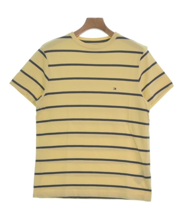 ラグタグ(RAGTAG)のTOMMY HILFIGER トミーヒルフィガー メンズ Tシャツ・カットソー サイズ：XS 黄x紺(ボーダー)